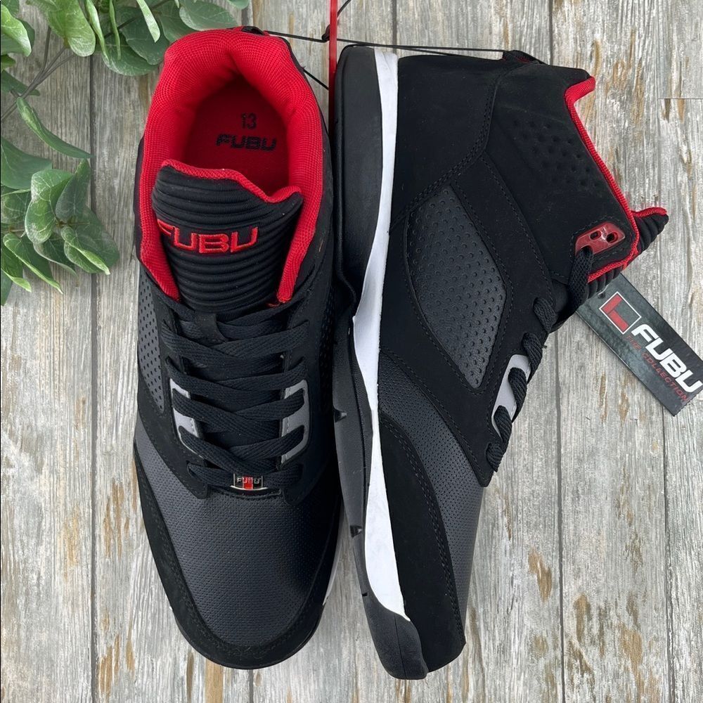 Men’s FUBU Zone High-top Basketball Shoes Sneakers Size 13